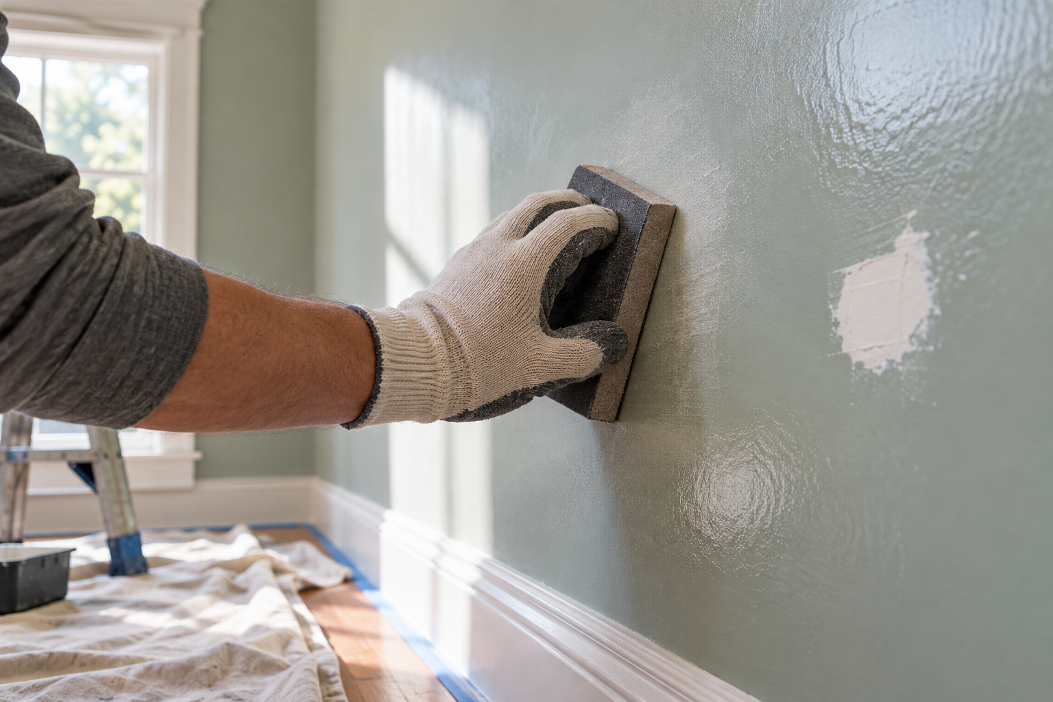How to Prepare a Previously Painted Wall for Repainting