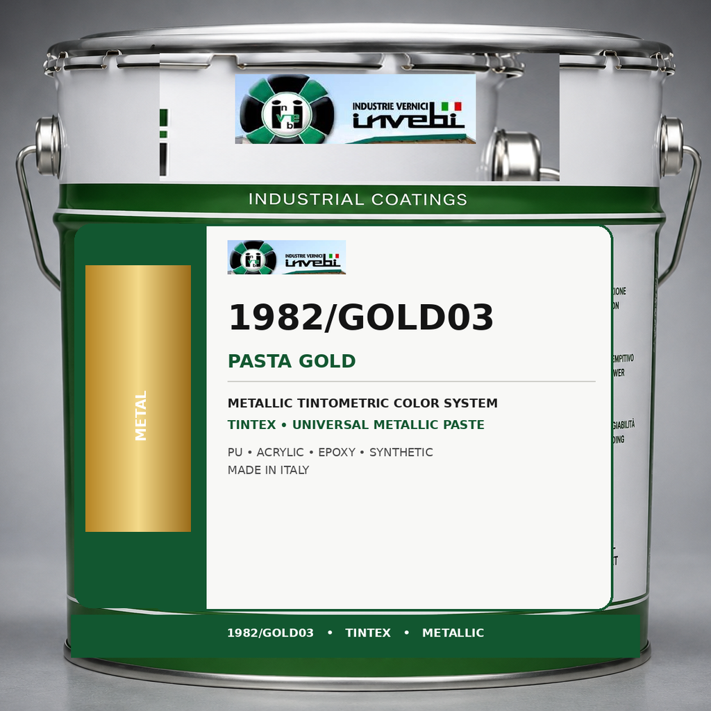 INVEBI 1982/GOLD03 PASTA GOLD