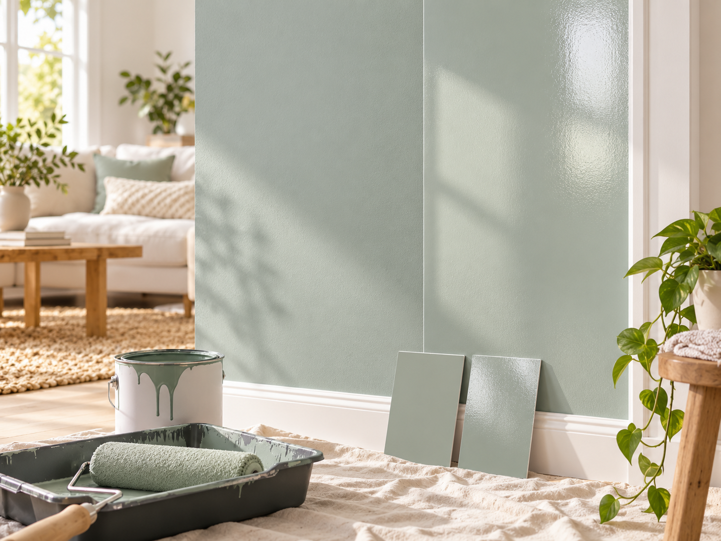 Matte or semi-gloss paint: which should you choose?