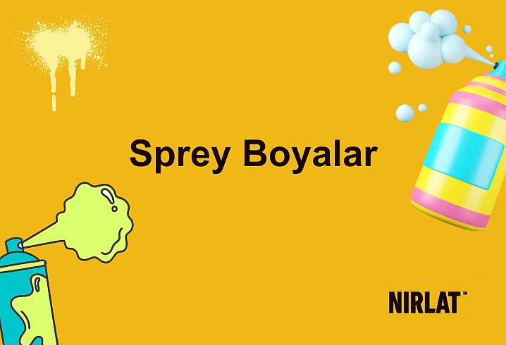 Sprey boyalar və sprey boyaların istifadə qaydaları