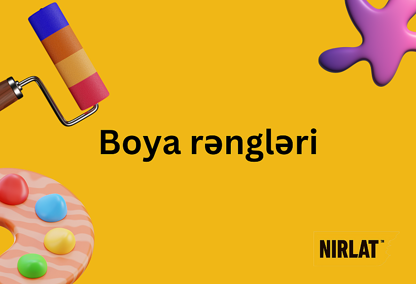 Boya rəngləri və boya rənglərinin mənası