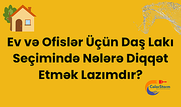 Ev və Ofislər Üçün Daş Lakı Se...