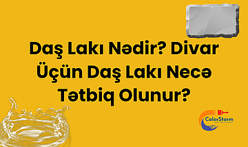 Daş Lakı Nədir? Divar Üçün Daş...